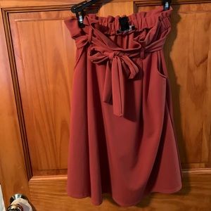 See you Monday burnt orange lunch bag skirt